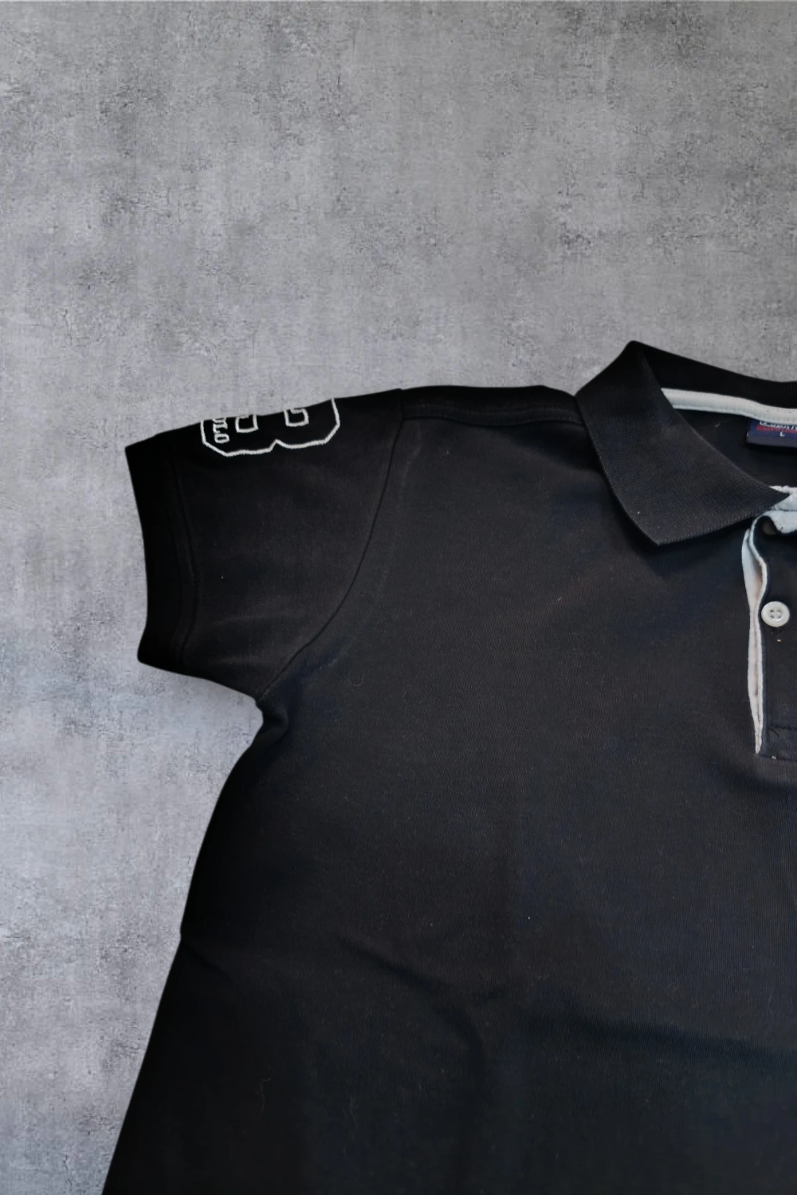 | Polo Ralph Lauren Homem | Cor Preto | Big Pony | Manga Curta | Tamanho G | – photo 3
